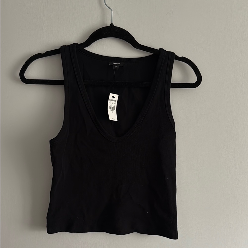 Black Sleeveless Top